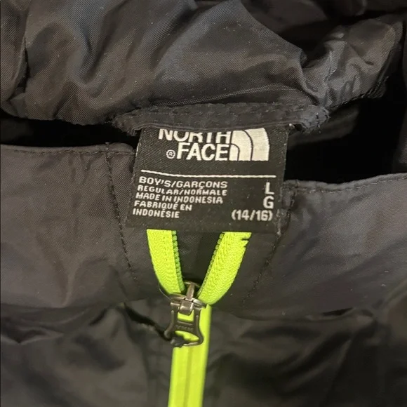 The North Face Black and Gray Hooded Jacket